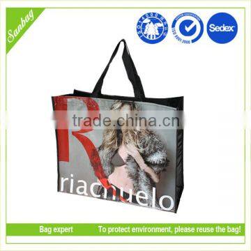 customize non woven shopping bag recycling good quality