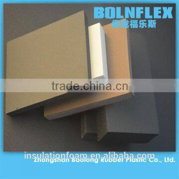 Fireproof Cold And Heat Insulation Flexible Pvc Rubber Foam Board