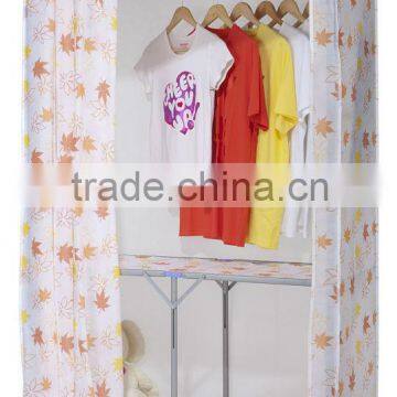 Single canvas wardrobe, bedroom wardrobe,folding wardrobe