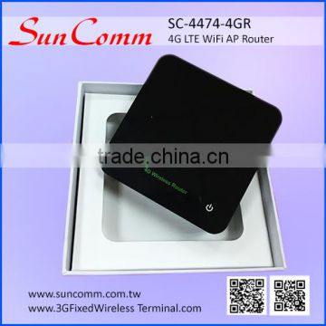 SunComm SC-4474-4GR sim card 4G LTE WiFi AP Router with power bank