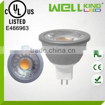 cri 90 95 97 3W 4W 5W 7W led mr16 led spot light cob mr16 UL GU5.3