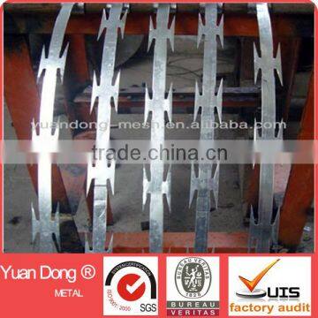 China cheap electric razor wire/concertina razor wire