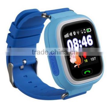 Colorful Touch Screen Wifi GPS Kids Smart Watch Q90 Kids Smart GPS Watch Phone for Kids New Gift