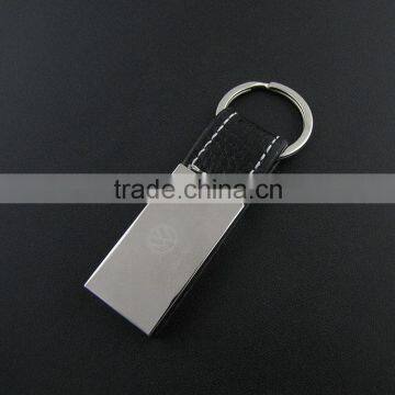 Design Custom Leather Metal PU Fabric Keychains