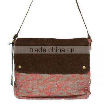 China Alibaba Bags Factory New Design Canvas Messenger Bag For Women