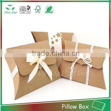 Carft Paper Packaging Pillow Box Supplier
