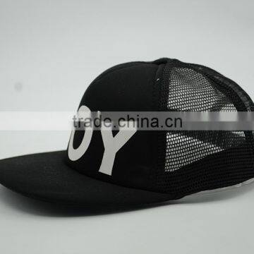 Customized Flat Bill Hip Pop Fashion Black 3d Embroidery Snapback Cap photo-2
