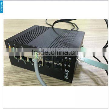 4x1000BaseX SFP Slots and 8x10/100/1000BaseT(X) Ports Full Gigabit Industrial Network Switch I712A photo-6