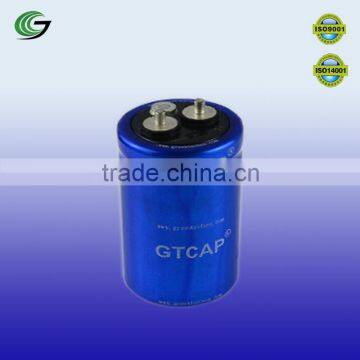 2.7V 600F screw terminal cell super capacitor