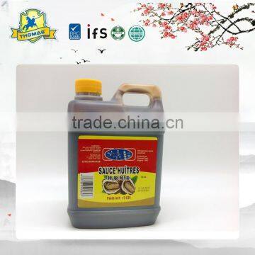 5LBS choice grade oyster sauce in plastic barrel with good taste