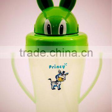 Rabbit Cartoon shaped Plastic sipper baby bottles manufacturer in Tamil Nadu, Madurai, India