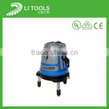 Self leveling crossline laser