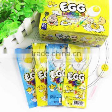 Funny Egg Shape Fluorescence Stick Lollipop Candy photo-4