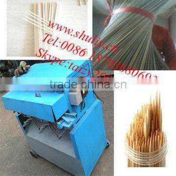 2014 hot! bamboo toothpick making machine,incense stick machine,BBQ skewer making machine//0086 18703680693