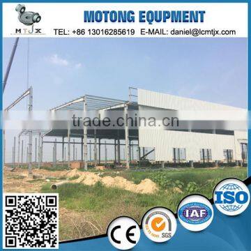 2016 economic used steel chicken house trusses for slae