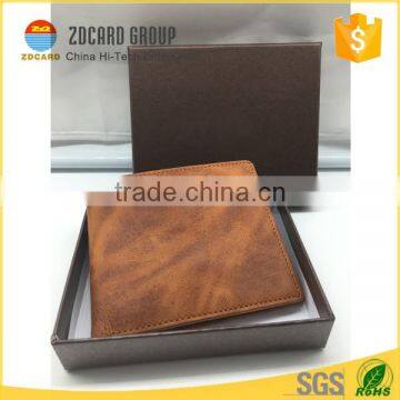 Travelling Kit Genuine Leather BiFold RFID Block Wallet