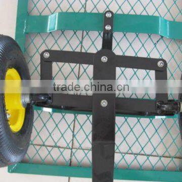 Heavy Duty 4 Wheel Tipping Garden Cart photo-3