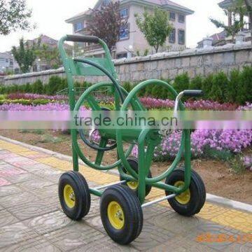 Hose mobile metal four wheel hose reel cart TC4703