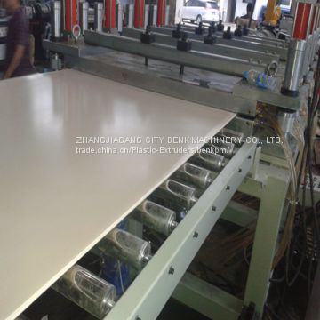 PVC foam board production line for making concrete framework plate with competitive price