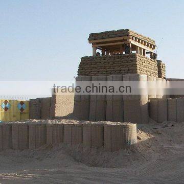 Galvanized Welded Wire Gabion Hesco bastion stock