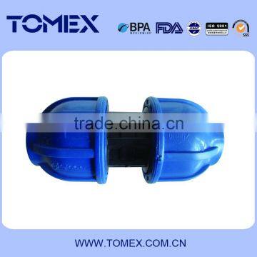 High strenge hdpe PP water compression fittings for irrigation