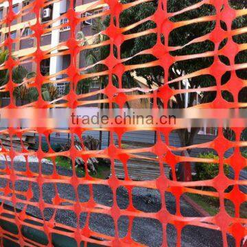 Red Orange Plastic Barrier