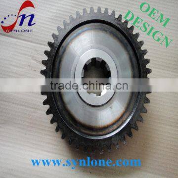 customized hard steel spur gear