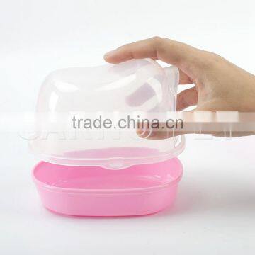 New Design Hamster Products Portable Colorful Plastic Bathroom for Hamster photo-2