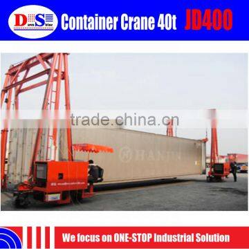 Container Crane 40ton Chinese Container Gantry Crane JD400 55hp Mobile Container Crane photo-6