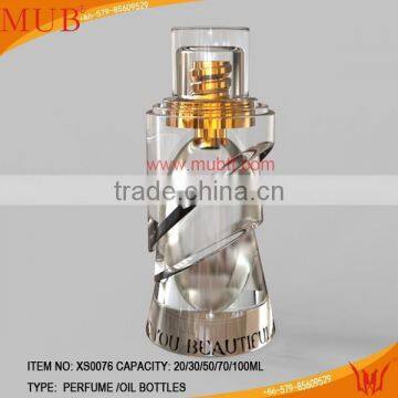 collecting perfume bottle