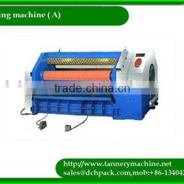 tannery machine china DCH China best hydraulic leather fleshing machine