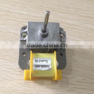 RE-01WT52 shaded pole motor with blade or without blade