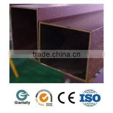 Aluminum Wood Composite profiles for square tube