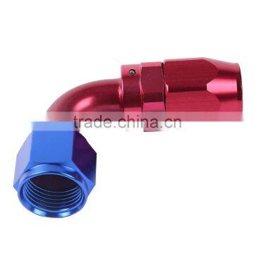 10AN AN10 10-AN 90 LIGHT RACING OIL/FUEL/GAS LINE HOSE END MALE FITTING ADAPTOR