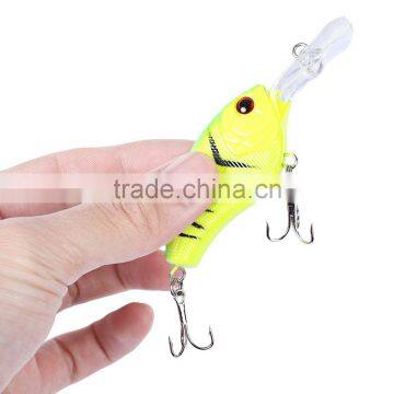 1pc Outdoor 9.5CM Fishing Lures Crank Bait Tackle Swim Bait With 3D Eyes Verisimilar Hard Bait photo-4