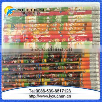 Wholesale Cheap Price Round/hexagonal Black Lead HB Pencil With Eraser photo-6