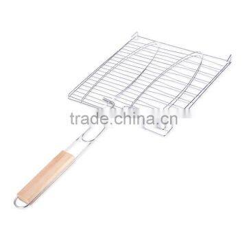 BBQ grill basket fish clip