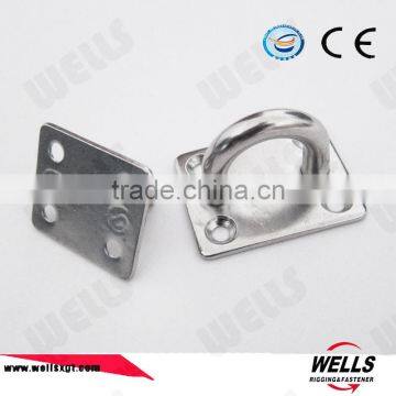 welded ss304 Stainless Steel sus316 lifting pad Eye Plate Door Hardware