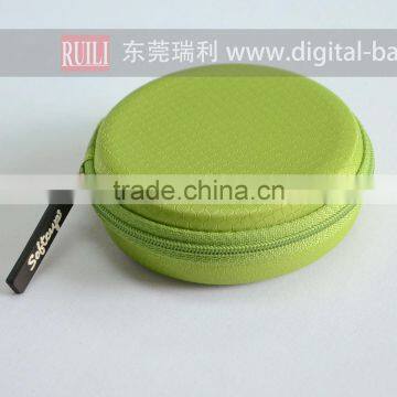 PU Earphone Storage Case In Ear Carry EVA Hard Bag photo-2