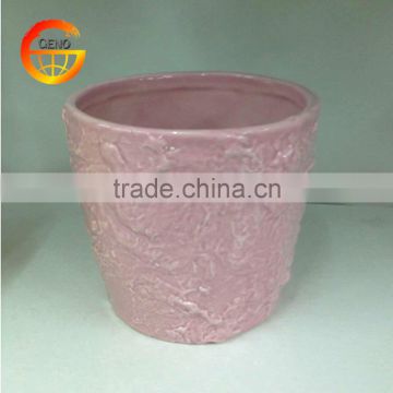 Hot sale Mini round ceramic pots for wholesale