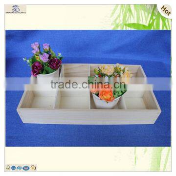 Экономичный большой оригинальный окрашенный и полированный деревянный тарельчатый поднос из тулипы photo-4