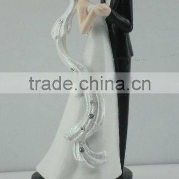 for Wedding Decoration Resin Bride and Groom Cake Topper photo-1