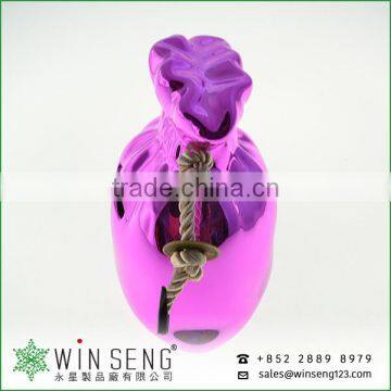 Funny Purple Bag Shape Ceramic Piggy Bank for Promotional Gifts photo-2