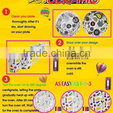 Promotional Items DIY PLATE--Just Add Color DIY 10.5" Plate photo-4