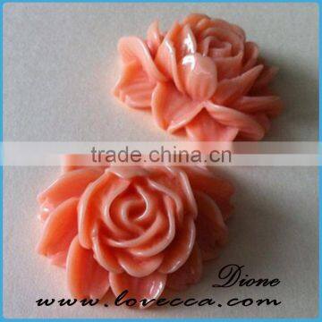 decoration designs decorative artificial colorful small resin flower for crafts