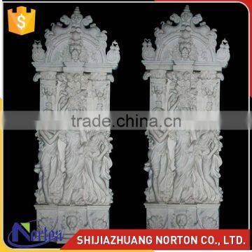 white marble decorative roman pillars column molds for sale NTMF-C248S