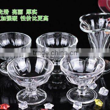 Cold Drink Milkshake Ice Cream Glass Cup or Bowl With Stand photo-3