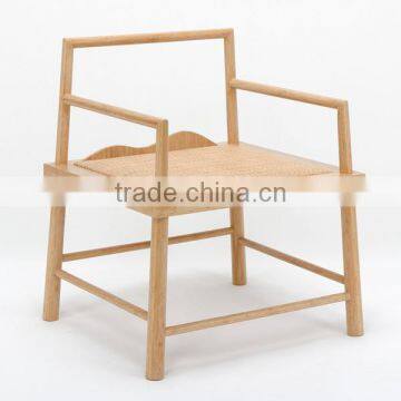 Chinese style bamboo single chair with unique design