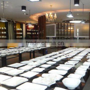 Porcelain Banquet Plate,porcelain Plates,daily Use White Porcelain Dinner Plates for Hotel photo-3