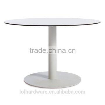 2015 New aluminum frame modern coffee table